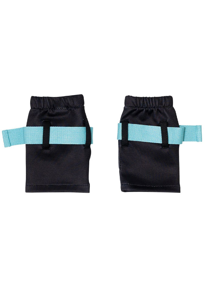 Error Code Cyberpunk Tech Black Blue Arm Warmer