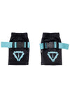 Error Code Cyberpunk Tech Black Blue Arm Warmer