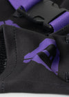 Error Code Cyberpunk Tech Black Purple Arm Warmer