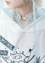 Baby Punk Angel Punk Oversized Hoodie