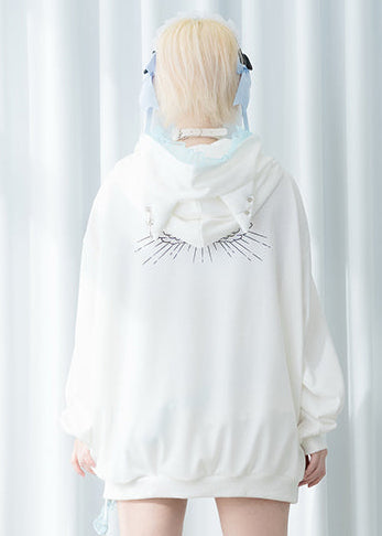 Baby Punk Angel Punk Oversized Hoodie