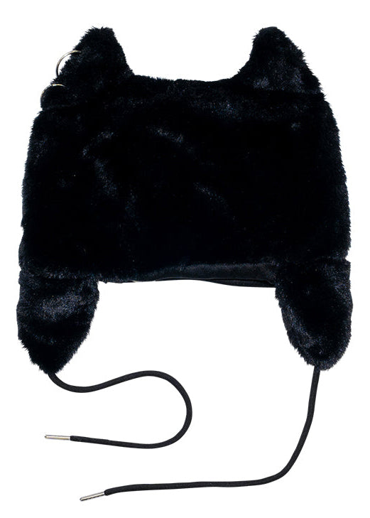 Baby Punk Devil Punk Cat Ear Faux Fur Hat