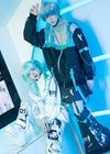 Hatsune Miku Forever Black Mint Frill Oversized Jacket