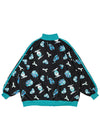 Hatsune Miku Forever Black Mint Jersey Oversized Jacket