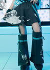 Hatsune Miku Forever Black Mint Skirt with Leg Warmer