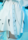 Hatsune Miku Forever White Blue Skirt with Leg Warmer