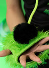 Gloomy Bear x Sophie Powers Jelly Green Faux Fur Hat