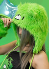 Gloomy Bear x Sophie Powers Jelly Green Faux Fur Hat
