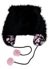 Gloomy Bear x Sophie Powers Cake Black Faux Fur Hat