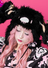 Gloomy Bear x Sophie Powers Cake Black Faux Fur Hat