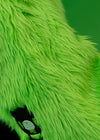 Gloomy Bear x Sophie Powers Jelly Green Faux Fur Leg Warmer