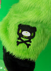 Gloomy Bear x Sophie Powers Jelly Green Faux Fur Leg Warmer