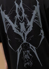 Gedraji Cryptid Corpse Black Oversized Tee