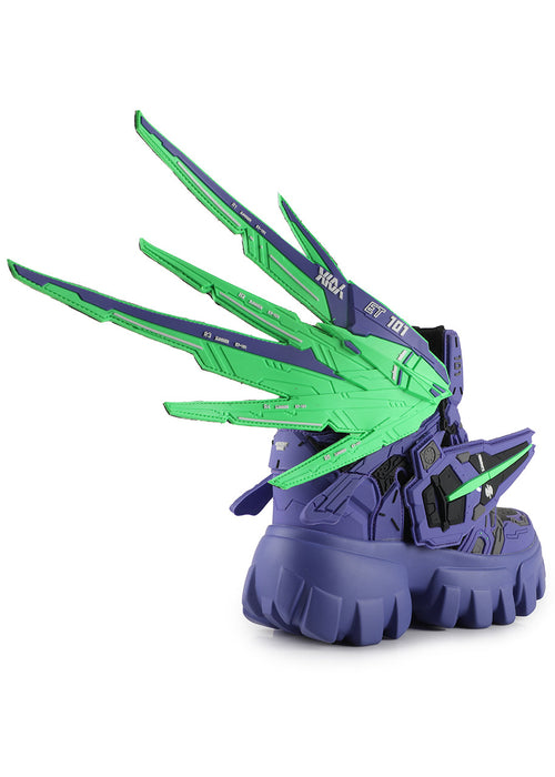 SOURSOP 04 S4 Goblin Purple Platform Sneakers