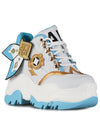 Genshin Impact Traveler Lumine Anime White Platform Sneakers
