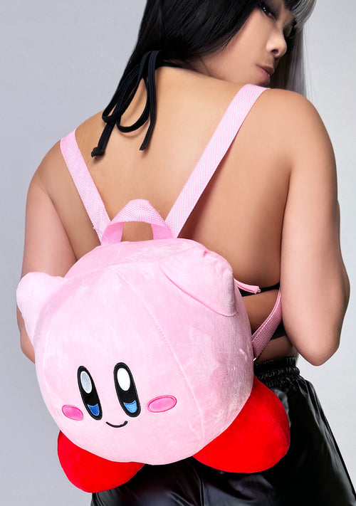 Nintendo Kirby the Pink Puff Plush Mini Backpack