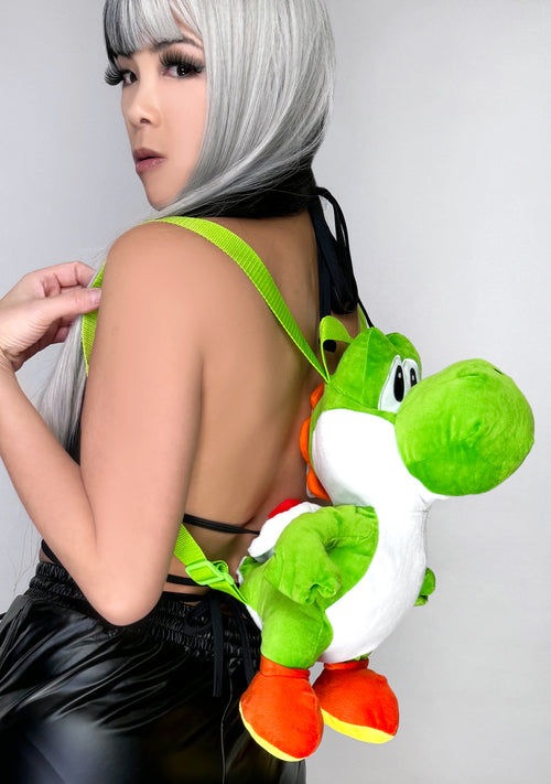 Nintendo Super Mario Yoshi Plush Backpack