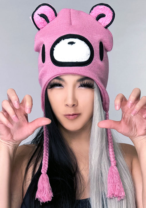 Gloomy Bear Laplander Fleece Cosplay Beanie