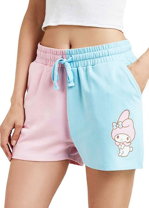 Sanrio My Melody Color Block Sweat Shorts