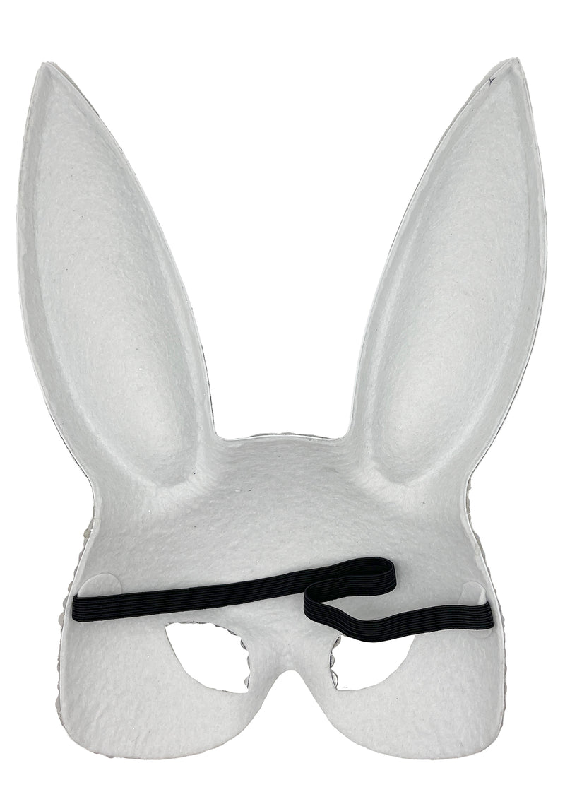 Grand Gala Rhinestone Bunny Mask