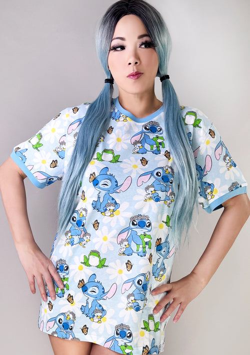 Disney Lilo & Stitch Springtime Stitch Unisex Tee