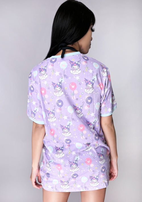 Sanrio Kuromi Carnival AOP Unisex Tee