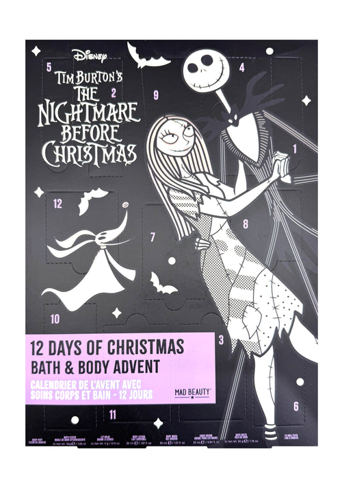 Disney Nightmare Before Christmas 12 Days Advent Calendar Bath & Body Set