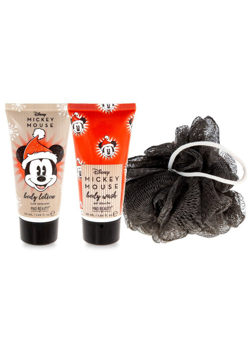 Disney Mickey Jingle All the Way Stocking 4PC Bath & Body Set