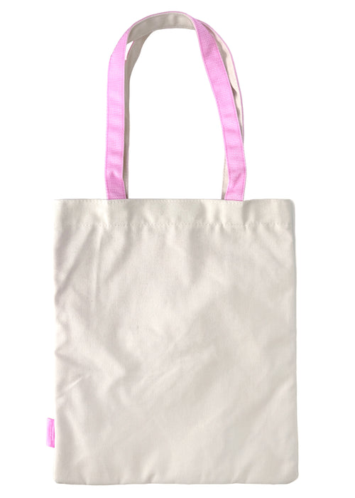 Monchhichi-Chan Face Canvas Tote