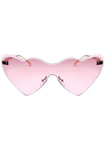 Hearts On Fire Sunglasses in Rose Gold/Pink