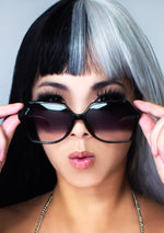 Virgo Sunglasses in Black Fade