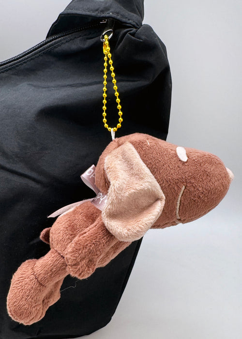 Peanuts Snoopy Holiday Cocoa Plush Mascot Keychain