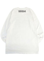 Sanrio x Godzilla Character White Long Sleeve Tee