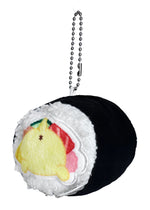 Sanrio Pompompurin Sushi Roll Plush Mascot Keychain