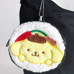 Sanrio Pompompurin Sushi Roll Plush Coin Bag