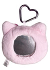Sanrio Hello Kitty Pink Plush Mascot Carabiner with Mirror