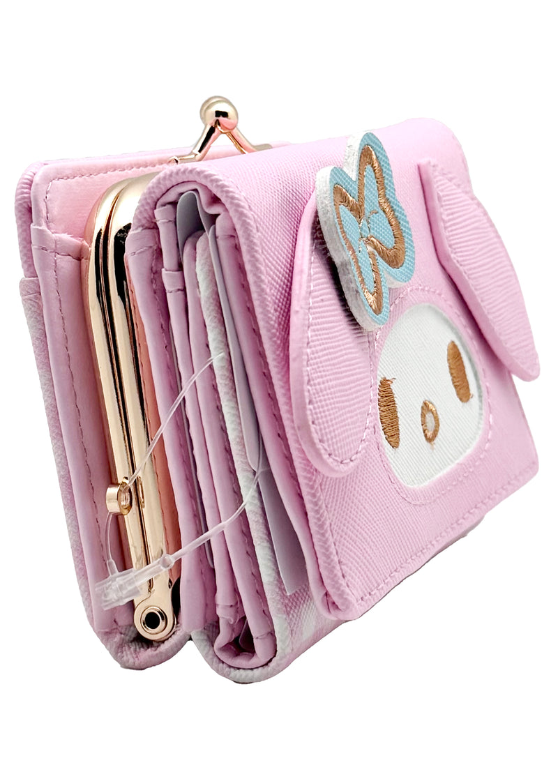 Sanrio My Melody Face Flap Wallet