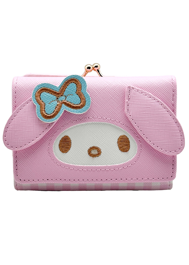 Sanrio My Melody Face Flap Wallet