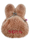 Monchhichi Sweet Chimutan Beige Bunny Plush Coin Bag