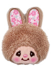 Monchhichi Sweet Chimutan Beige Bunny Plush Coin Bag