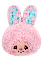 Monchhichi Sweet Chimutan Pink Bunny Plush Coin Bag