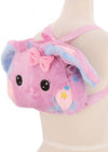 Kawaii Pink Bunny Plush Backpack