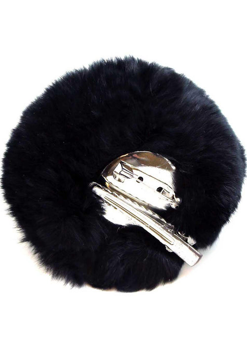 7 LUXE Single Puff Ball Pin Clip