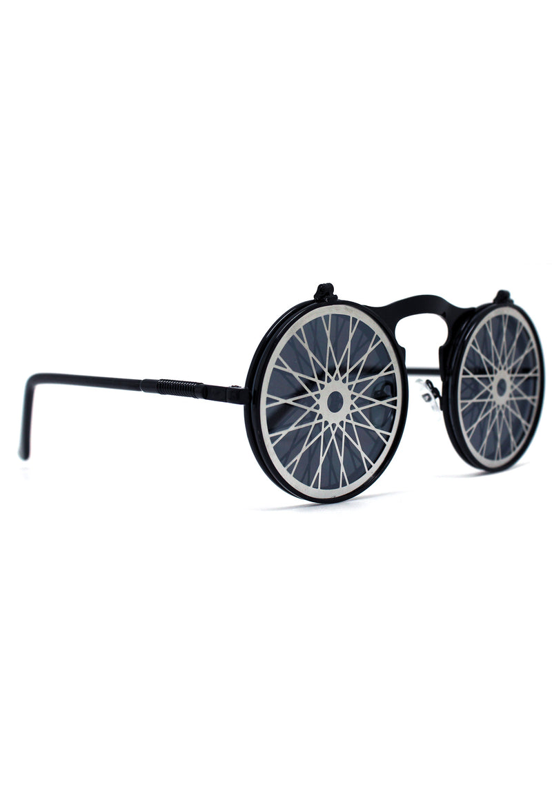 7 LUXE Burnout Flip Sunglasses