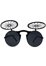 7 LUXE Burnout Flip Sunglasses