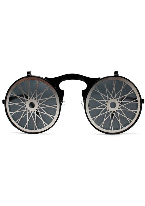 7 LUXE Burnout Flip Sunglasses