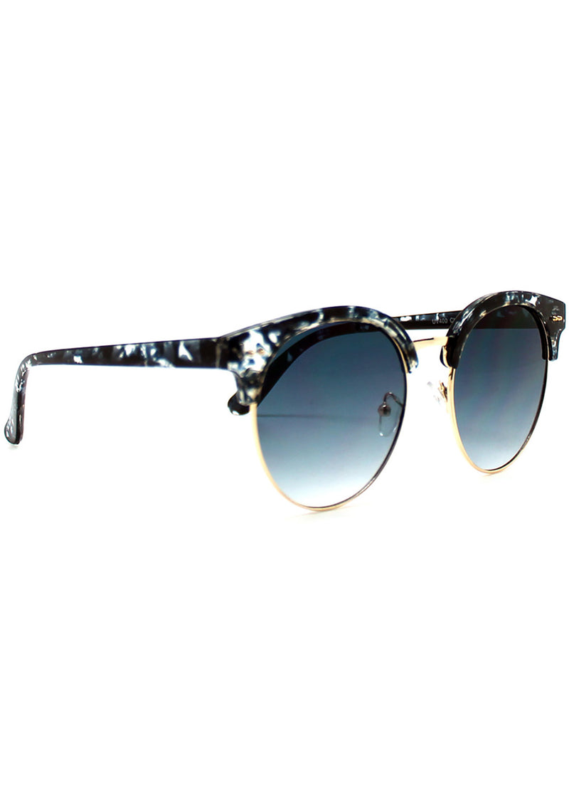 7 LUXE Electric Sky Tortoise Sunglasses