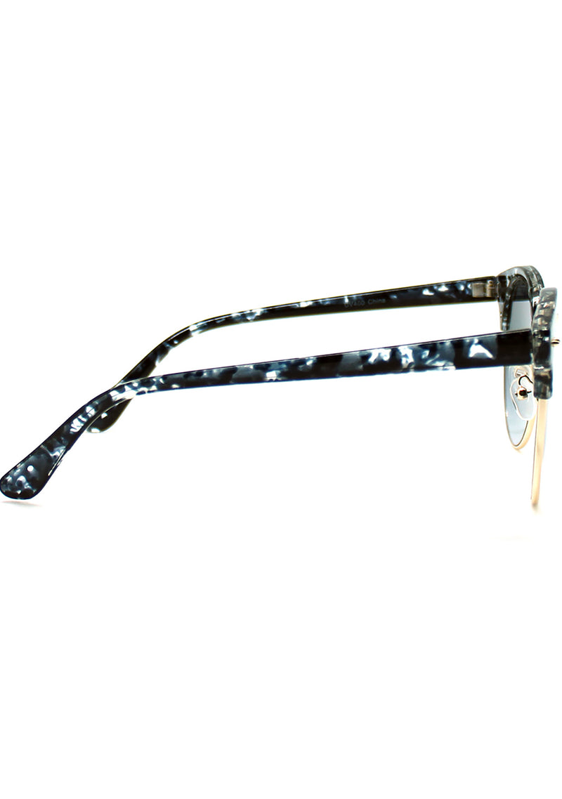 7 LUXE Electric Sky Tortoise Sunglasses