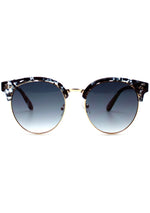 7 LUXE Electric Sky Tortoise Sunglasses