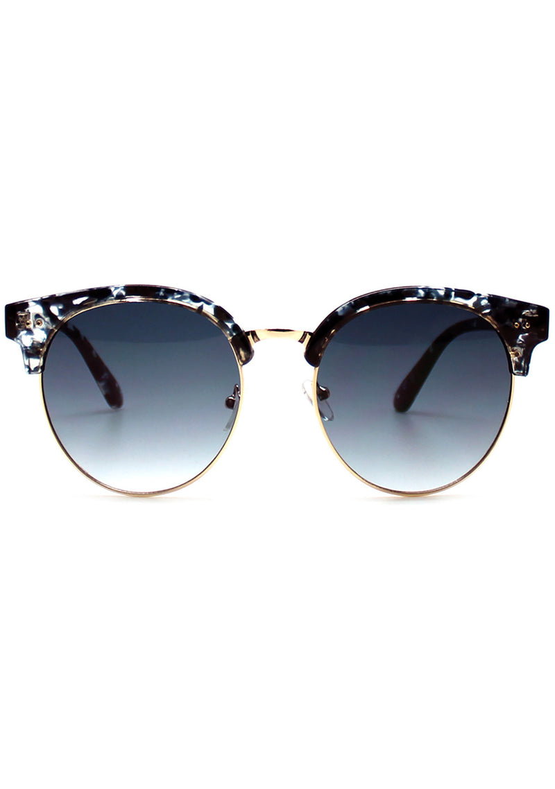 7 LUXE Electric Sky Tortoise Sunglasses